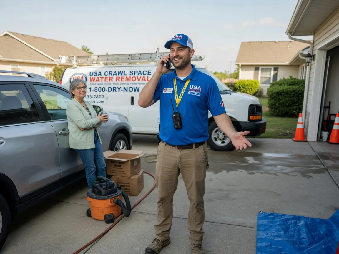 Crawl Space Water Removal Mccarley, MS FAQs